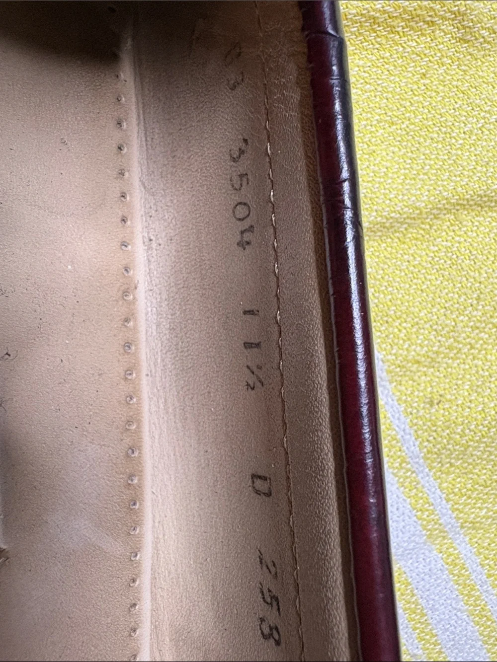 Cole Haan City Men's Cordovan Burgundy/Brown Classic Leather Penny Loafers